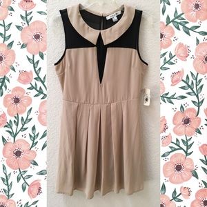 ⚡️2for$20⚡️NWT Nude Pleated Dress